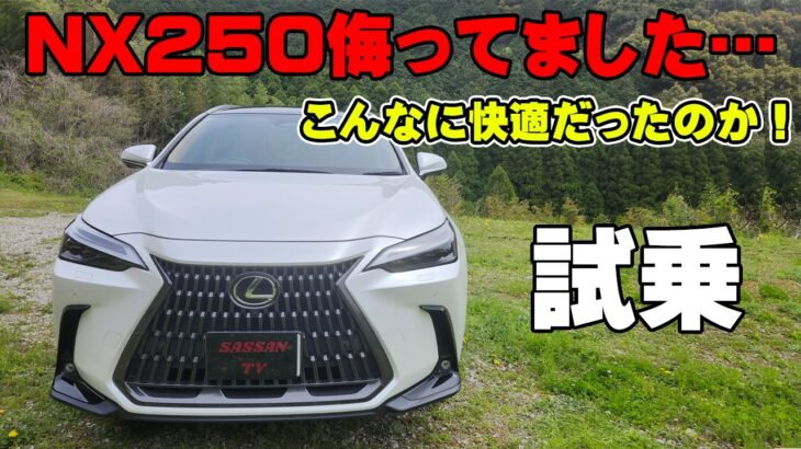 レクサス NX250試乗レビュー NXがここまで良い車だったとは… 乗り心地〇 静粛性〇 加速〇 リセールも良い最高の一台 versionｌ バージョンＬ