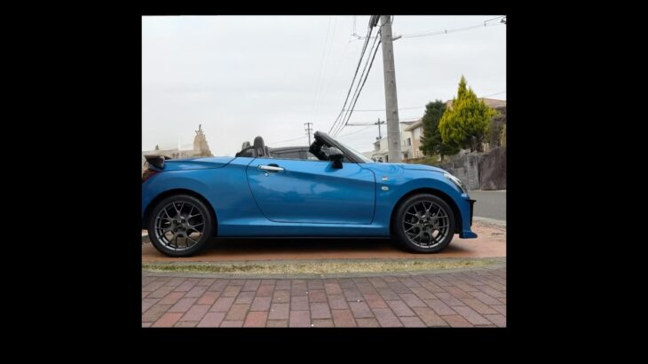 夏タイヤへ🌻 #コペン #BBS #te37 #オープンカー #automobile  #タイヤ交換