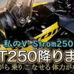 【SUZUKI V-Strom250】VSTROM250残念ですが降ります！