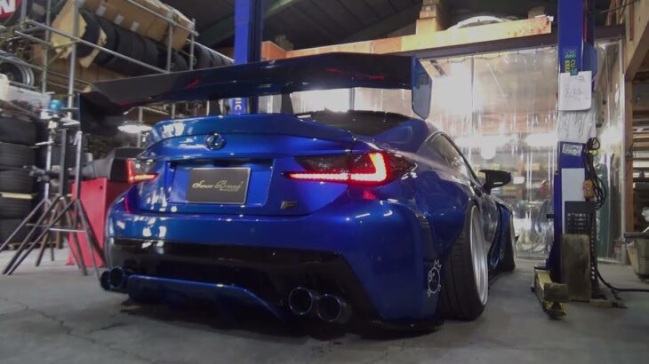 レクサス RCF マフラーサウンド 【フロント～リアまで交換】センスブランド