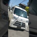 自己満ステッカー完成 #ハイゼットカーゴ #箱バン #軽バン #ステッカー #癒し #リラックス #エンジン音 #軽自動車 #ドライブ #試乗 #ダイハツ #日常 #車好き #アトレー #海 #車中泊