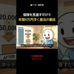 保険を見直すだけで 年間5万円浮く魔法の裏技