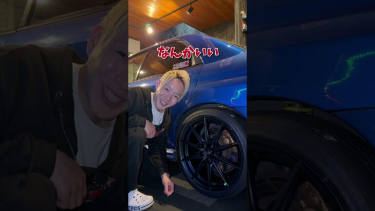 GDBインプレッサ乗りの師匠がタイヤ交換しに来た #subaru   #インプレッサ #drift   #イニシャルd #gdb