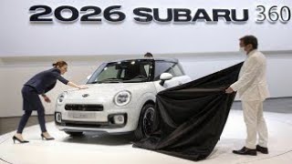 2026年スバル360試乗レビュー！クラシックと未来が融合した一台