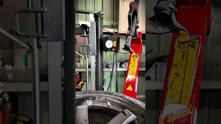 👹ポルシェGT4タイヤ交換！