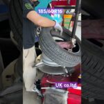 グッドイヤー185/60R16タイヤ交換させていただきました。#ホイール磨き#タイヤバースト #uk