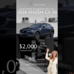 Drive the 2026 Mazda CX-30 in Albuquerque! $2,000 Customer Cash Available Now