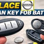 How to Replace Bad KEY FOB Battery ANY Nissan Vehicle