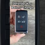 LAND ROVER DEFENDER Remote Key Fob Battery Replacement – How To Change Replace #carkeybattery #diy