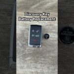 LAND ROVER DISCOVERY Remote Key Fob Battery Replacement – How To Change Replace #carkeybattery #diy