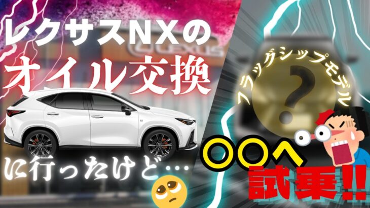 【オイル交換へ!?!?】レクサスNXのオイル交換に行ったけど。。。｜LEXUS NX｜Vlog【XX Vlog】#lexus #lexusnx350h
