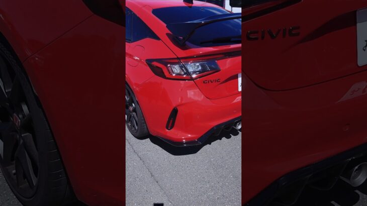 旅の思い出①、3年振りに試乗したが良かったな　#シビックタイプr #シビック #shorts