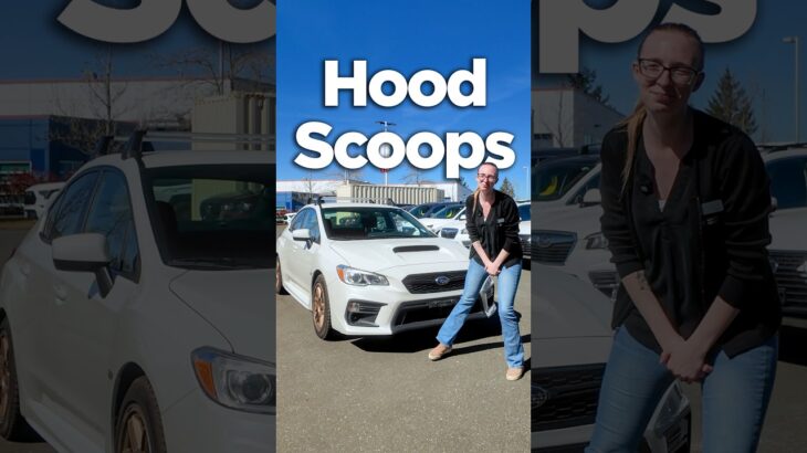Test drive this 2020 Subaru WRX today! Laura’s assured us the Hood Scoop makes it more fun to drive😄