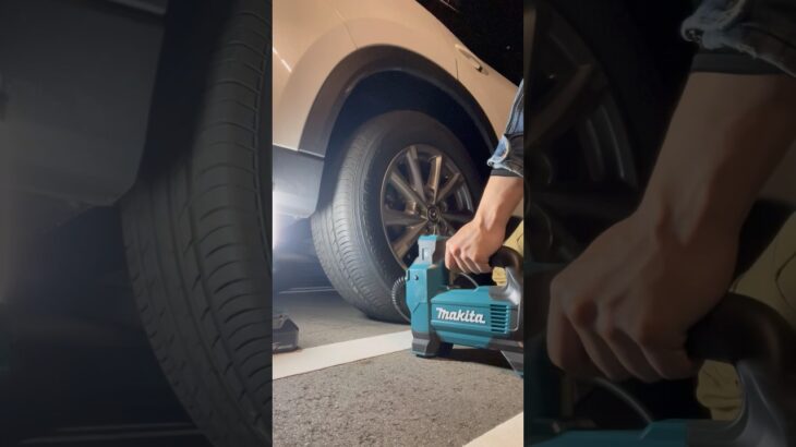 新潟中央区幸西で出張タイヤ交換🛞車種はCX-5夜間作業でもご安心ください🌙ライト完備で安全・丁寧に作業完了💡「忙しくて行けない…」そんな方へご自宅・職場どこでも対応します🚗