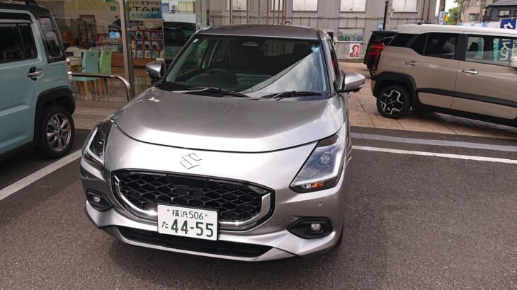 スズキスイフト XGに試乗しました。