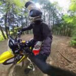 26.04 DR-Z4S(新型DR-Z400）林道で試乗