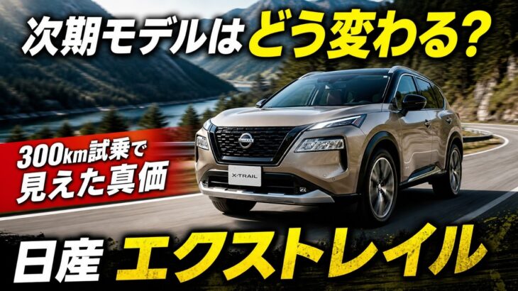 【日産 エクストレイル 300km試乗】存在感を取り戻せるか？ 次期モデルが向かうべき方向性とは