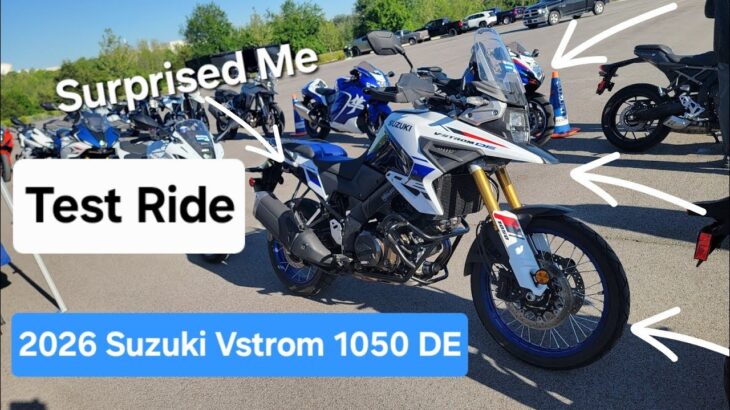2026 Suzuki Vstrom 1050 DE Test Ride