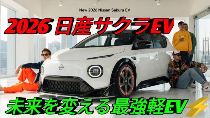 2026 日産サクラ EV 完全レビュー新世代 軽EV の実力とは最新デザイン 航続距離 快適性能日本で最も注目される電気自動車