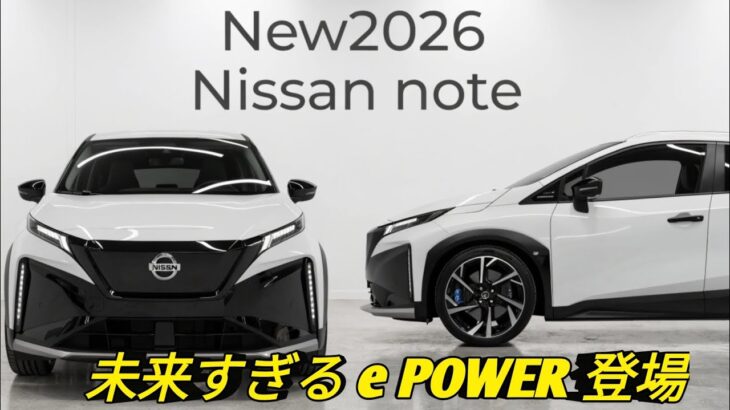 2026 Nissan Note新世代 e POWER の衝撃未来を変えるコンパクトカー日産最新モデルを徹底レビュー