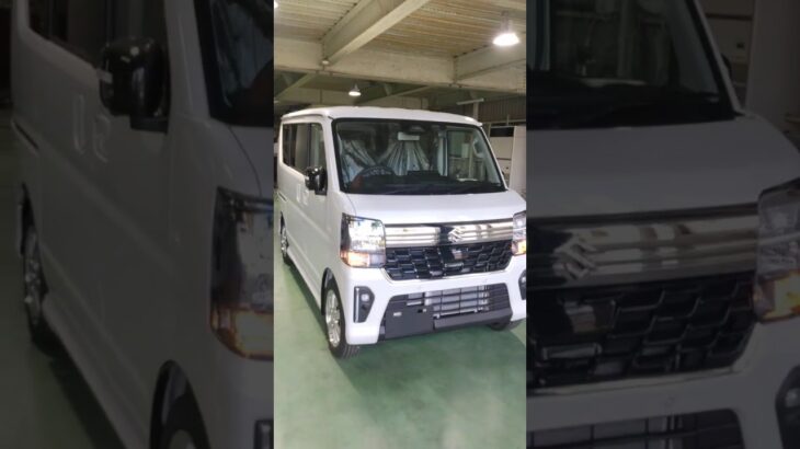 忖度無し ミラー残念 新型エブリイワゴン DA18 #エブリイ #スズキ #suzuki #軽バン #軽自動車 #車 #車好き #車中泊 #バンライフ #新型 #新車 #納車 #試乗 #ドライブ