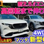 マツダ CX-5 4WDモデル【公道試乗】新世代2.5ℓエンジンは高回転まで気持ちいい!! ドライバーの感性を求めた走りは◎!! E-CarLife with 五味やすたか