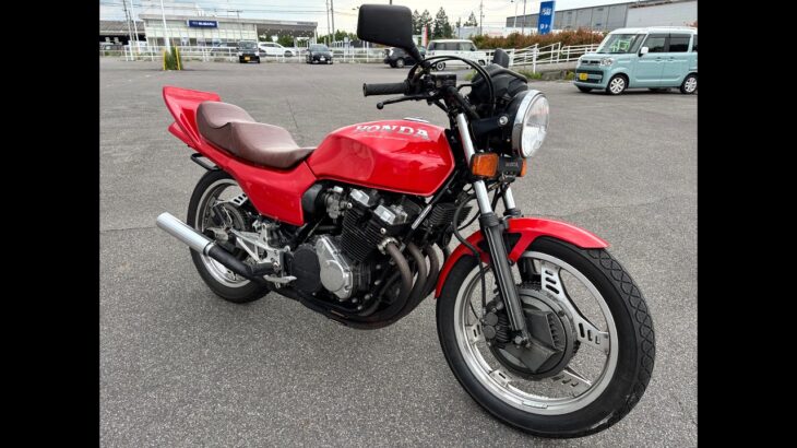 CBX550F　異音アリ　エンジン始動＆試乗動画　honda　engine　start　mechanical noise