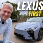 I Drive The New Electric Lexus ES For The First Time! Smooth As Butter