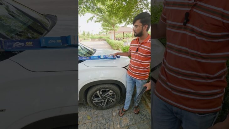 Replace Wiper Blades in Hyundai Creta #shorts #hyundai #creta