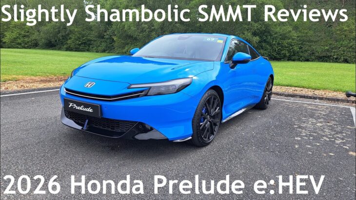 Slightly Shambolic SMMT Reviews: 2026 Honda Prelude (BF1) 2.0 e:HEV Advance