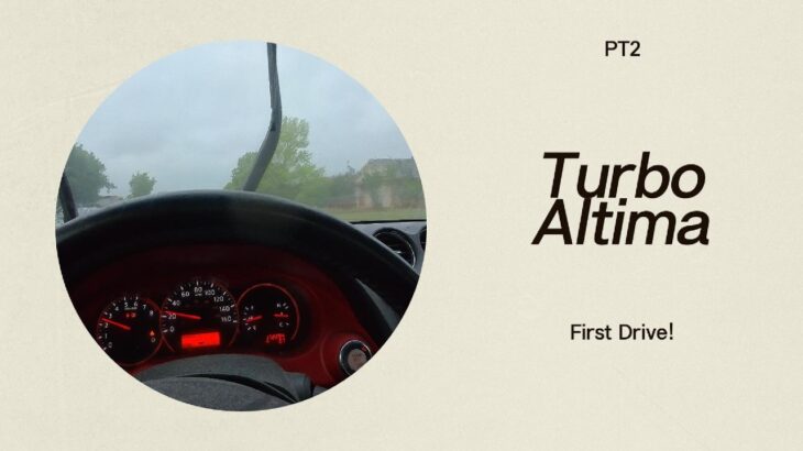 Turbo Nissan Altima First Drive!  PT2