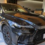 2026年5月24日　レクサス　展示車や試乗車　色々ありますが、大きなモデルばかりですね。