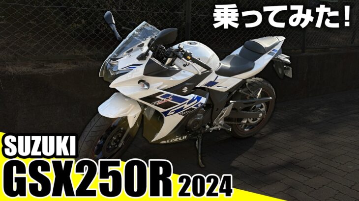 【SUZUKI GSX250 】隠れた名車!?「遅い」という噂は本当か？実際に乗って分かった意外すぎる真実。試乗インプレ