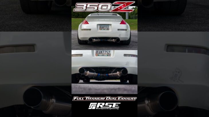 Z33 350Z デュアルフルチタンマフラー｜Z1モータースポーツ様紹介動画