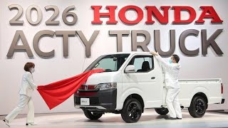 2026 Honda Acty Truck 試乗レビュー！軽トラの未来がヤバい！