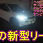 【新車】新型リーフ 夜だから分かる事