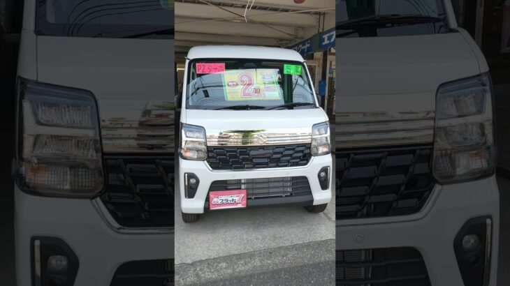 やっぱりカッコいい！！ 新型エブリイワゴン 7型 DA18 #エブリイ #スズキ #suzuki #軽自動車 #軽バン #車 #車好き #車中泊 #新型 #新車 #納車 #試乗 #子育て #子供