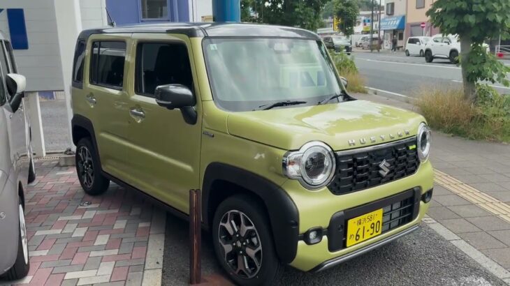 新型ハスラー　試乗車登場！