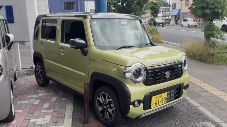 新型ハスラー　試乗車登場！