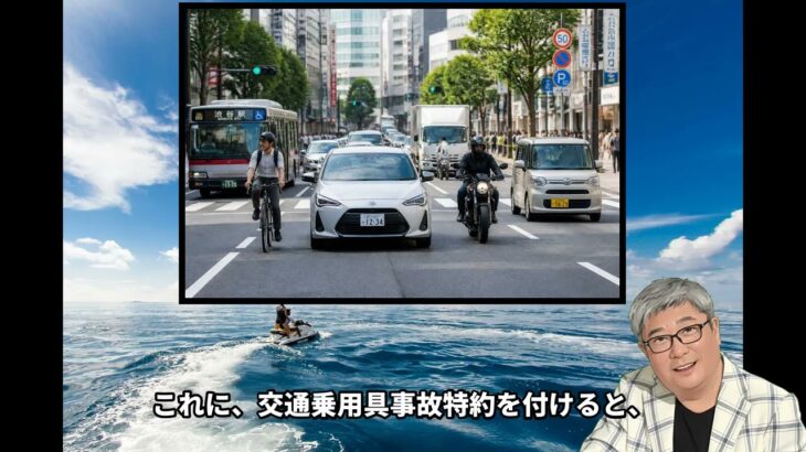 水上バイクに乗るのに自動車保険？