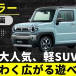 【ハスラー】大人気、軽SUV試乗　ココが気になる正直レビュー【SUZUKI HUSTLER】