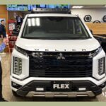 試乗車として活躍したデリカD:5 BLACK Edition！試乗車ならではの豪華カスタムを存分に味わえる！AOSバンパーガード・ルーフラック・BIG-X・メティオサウンド！走2000km！