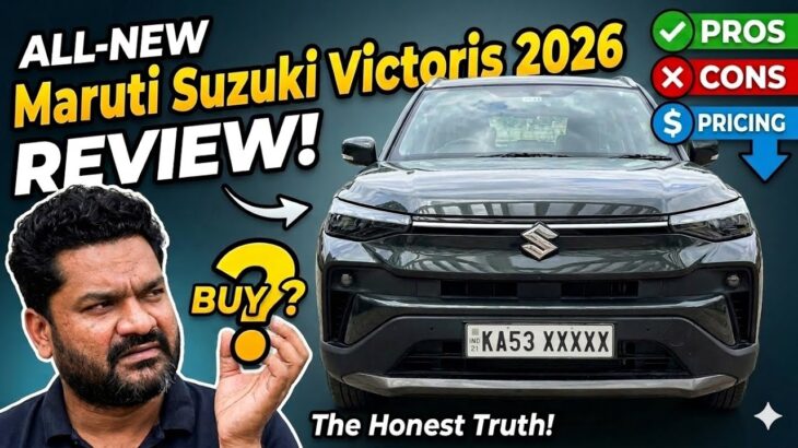 2026 Maruti Suzuki Victoris Review | First Drive, Features, Pros & Cons | Worth Buying?