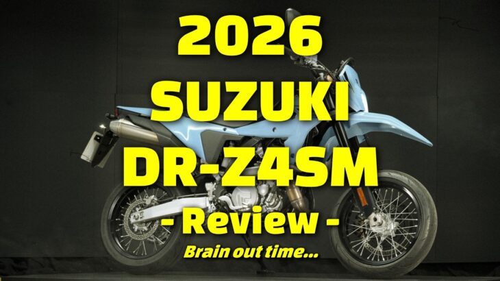 2026 Suzuki DR-Z4SM – Review!