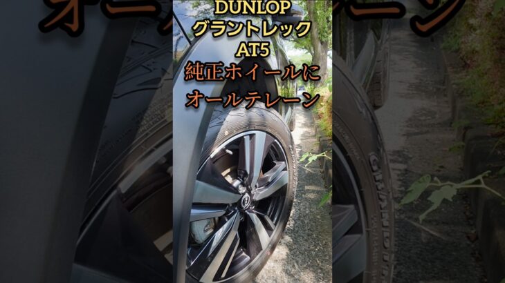 街乗りSUV。【日産X-TRAIL】#vlog #shorts #日本#タイヤ交換#suv  #automobile #t33