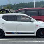 アルトワークスの日常整備・ワイパーブレード交換　ブレードゴムのみ　HA36S　SUZUKI alto works 5MT スズキ