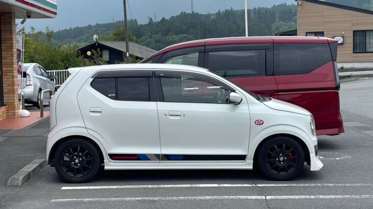 アルトワークスの日常整備・ワイパーブレード交換　ブレードゴムのみ　HA36S　SUZUKI alto works 5MT スズキ