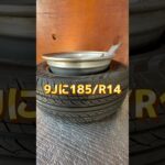 学校では教えてくれない引っ張りタイヤの組み方！#タイヤ交換 #drift #自動車整備 #diy