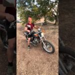 First time on a Honda rebel