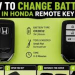 How to Change the Battery of Honda Amaze/ Remote Key Battery Replacement